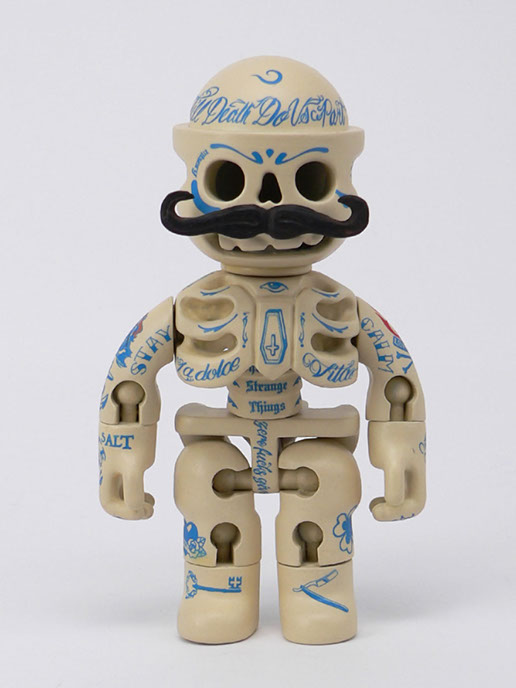 SomeStrangeThings; Anatoy; skeleton; skull; FivePointsFest; Martian Toys; #DesignerToyWorldCup; Art Toy; Designer Toy