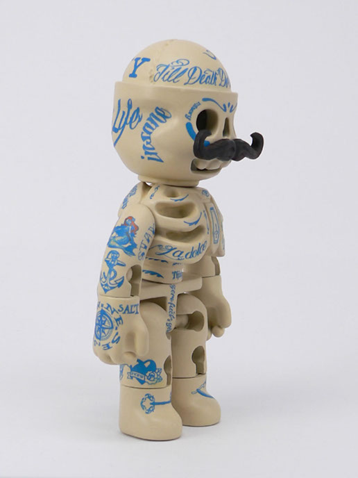 SomeStrangeThings; Anatoy; skeleton; skull; FivePointsFest; Martian Toys; #DesignerToyWorldCup; Art Toy; Designer Toy