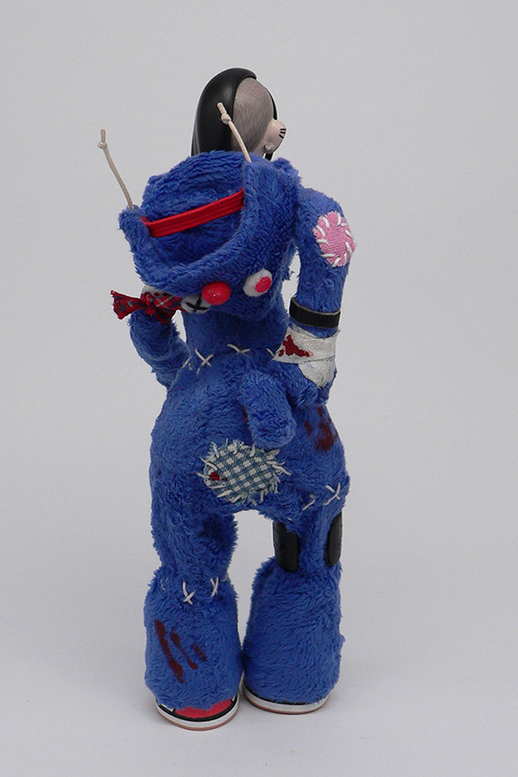 Groover; zombie; postapocalyptic; moppets; SomeStrangeThings; Designer Toys; Toy Art; Barcelona; Some Strange Things; sculpt; Marcos Lorenzo