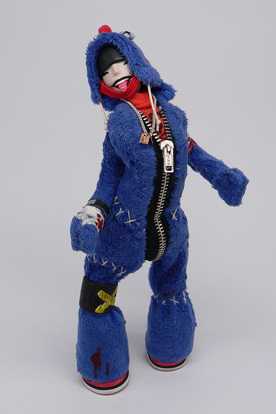 Groover; zombie; postapocalyptic; moppets; SomeStrangeThings; Designer Toys; Toy Art; Barcelona; Some Strange Things; sculpt; Marcos Lorenzo