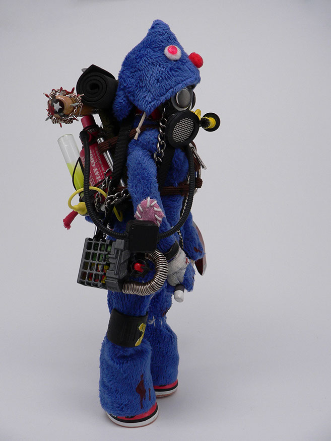 Groover; zombie; postapocalyptic; moppets; SomeStrangeThings; Designer Toys; Toy Art; Barcelona; Some Strange Things; sculpt; Marcos Lorenzo