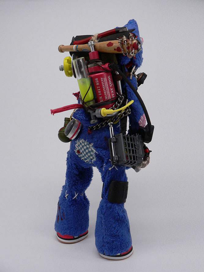 Groover; zombie; postapocalyptic; moppets; SomeStrangeThings; Designer Toys; Toy Art; Barcelona; Some Strange Things; sculpt; Marcos Lorenzo