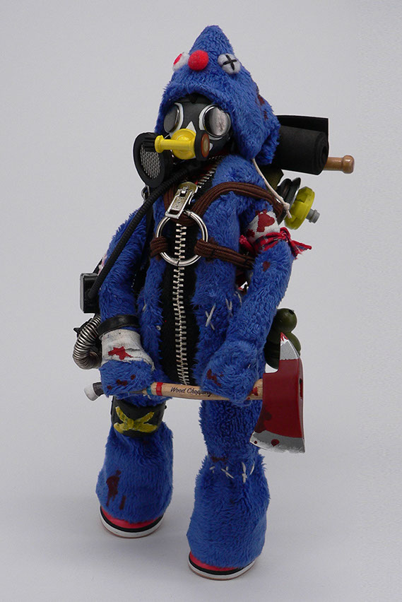 Groover; zombie; postapocalyptic; moppets; SomeStrangeThings; Designer Toys; Toy Art; Barcelona; Some Strange Things; sculpt; Marcos Lorenzo